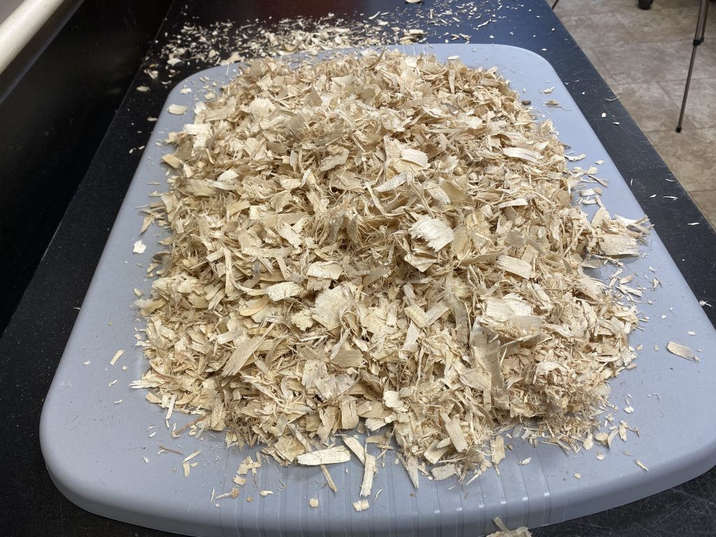 aspen wood chips